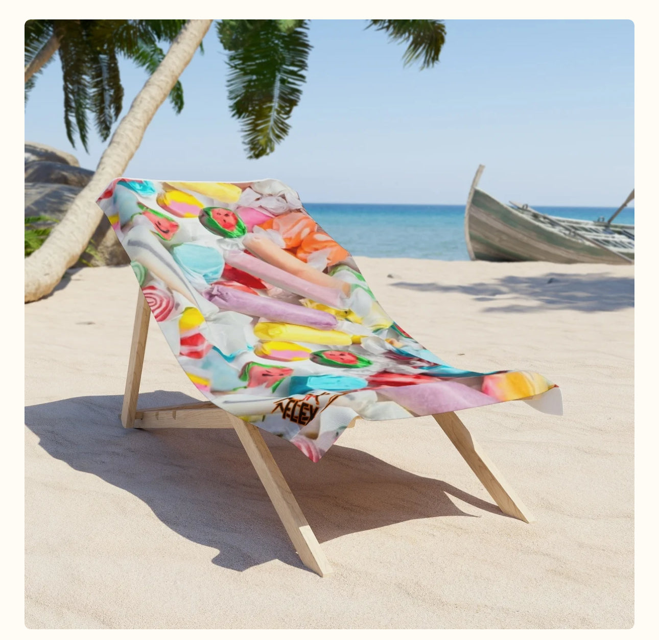 Beach Towel- Candyland